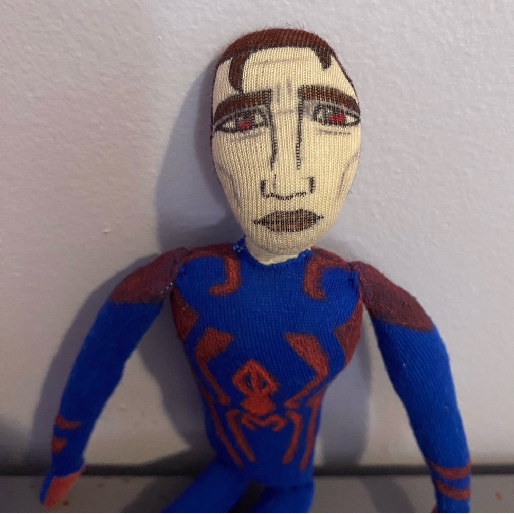 🕸️SPIDER-MAN 2099🕸️ 11” Custom PLUSH Miguel O’hara HANDMADE Collectible DOLL